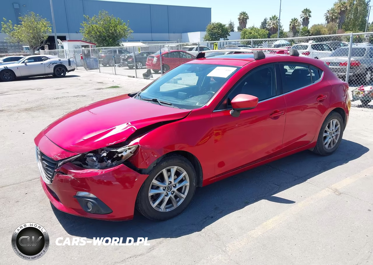 2015 Mazda Mazda3 I Grand Touring VIN:JM1BM1M75F1241078 - 2