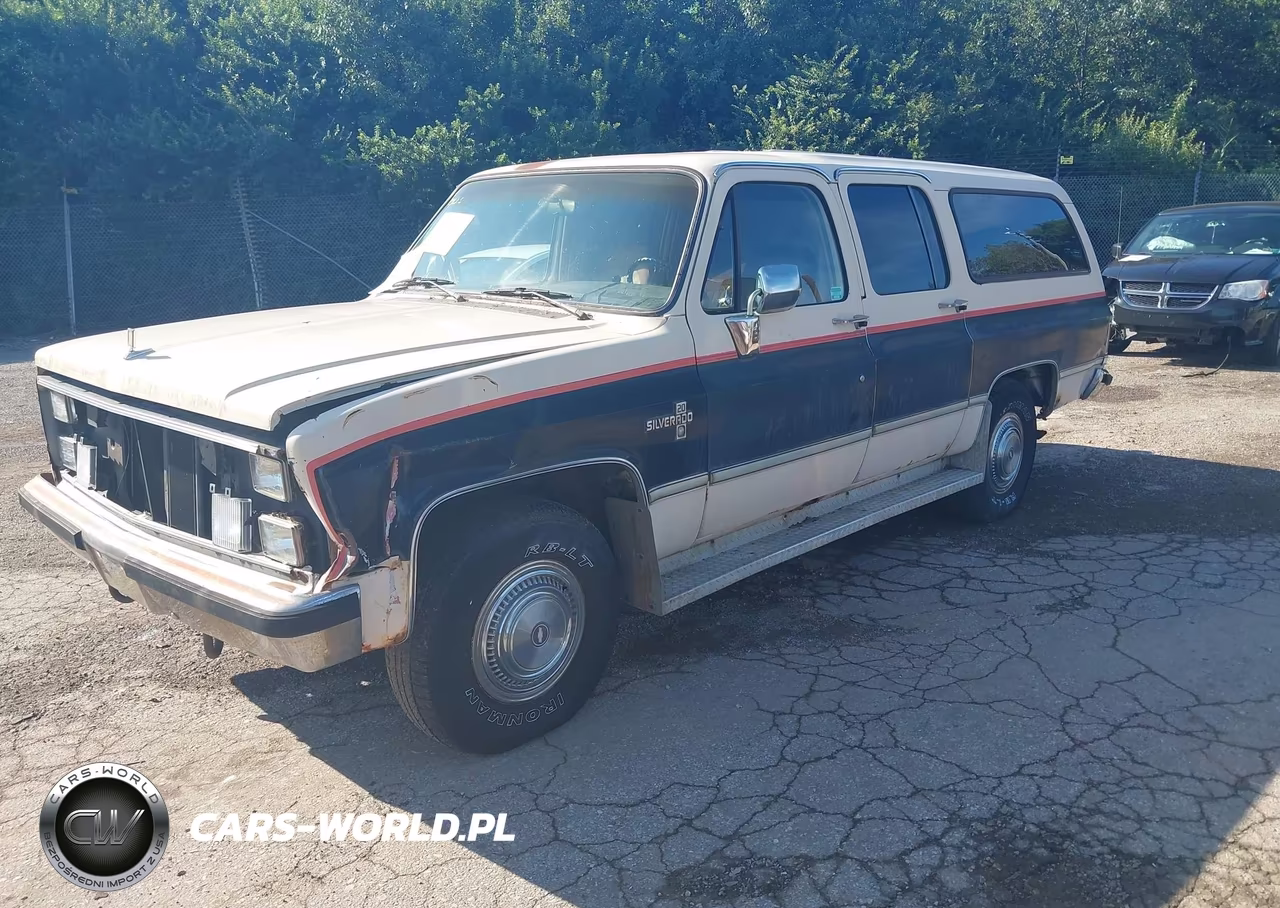 1986 Chevrolet Suburban C2 VIN:1G8GC26M3GF116435 - 2