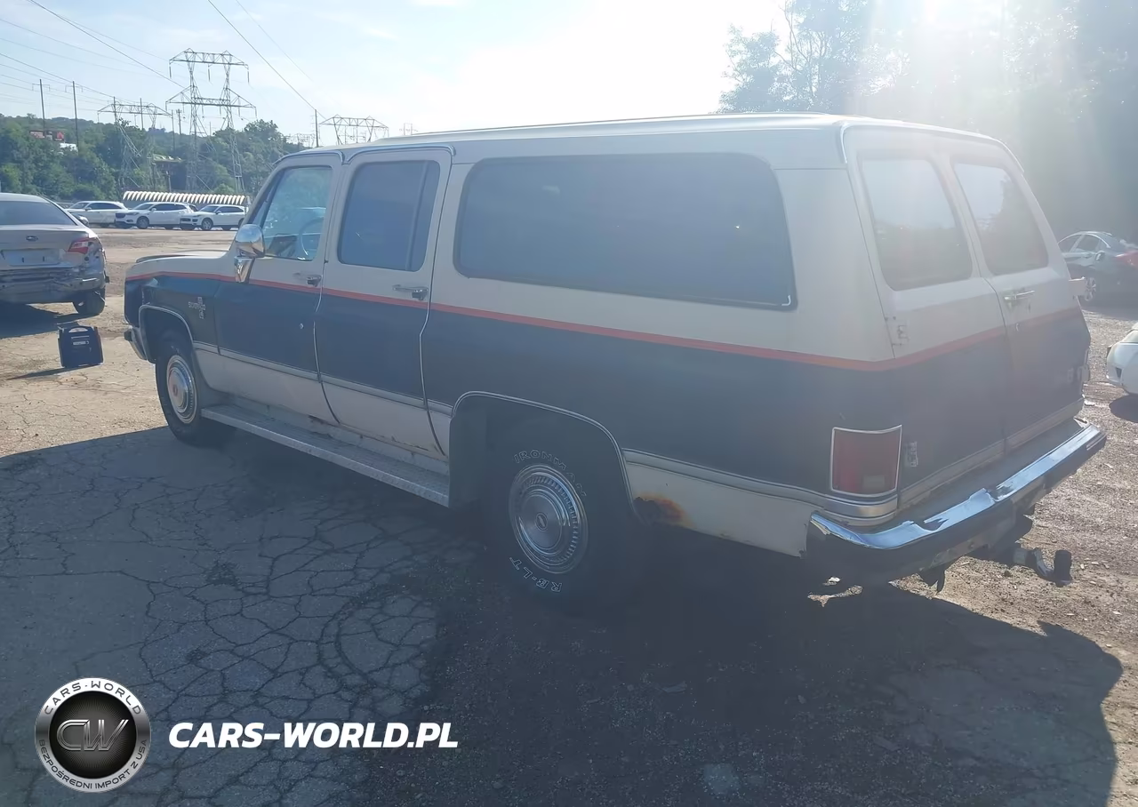 1986 Chevrolet Suburban C2 VIN:1G8GC26M3GF116435 - 3