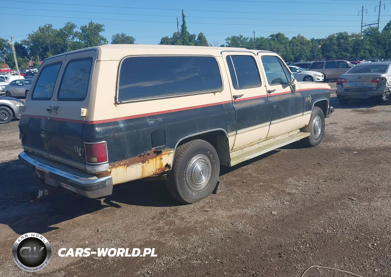 1986 Chevrolet Suburban C2 VIN:1G8GC26M3GF116435 - 4