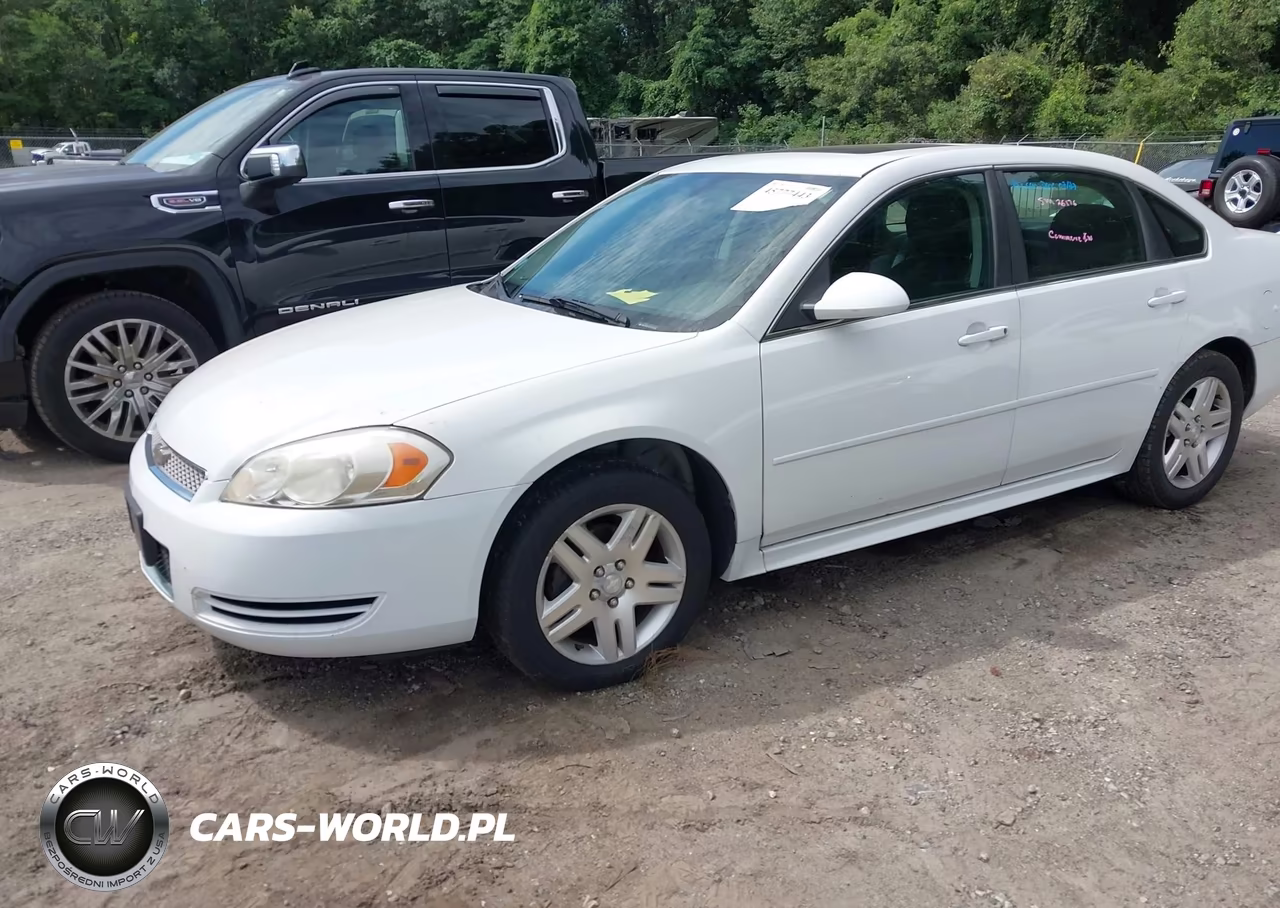 2012 Chevrolet Impala Lt VIN:2G1WG5E36C1222842 - 2
