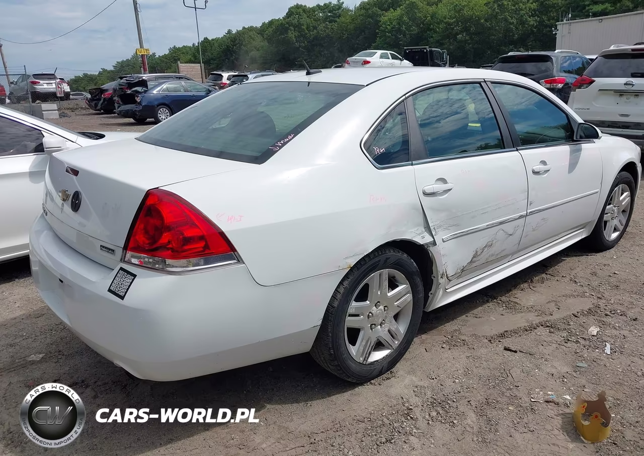 2012 Chevrolet Impala Lt VIN:2G1WG5E36C1222842 - 4