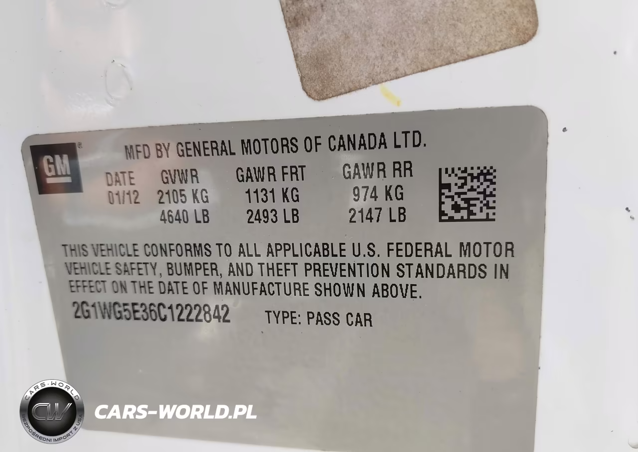 2012 Chevrolet Impala Lt VIN:2G1WG5E36C1222842 - 9