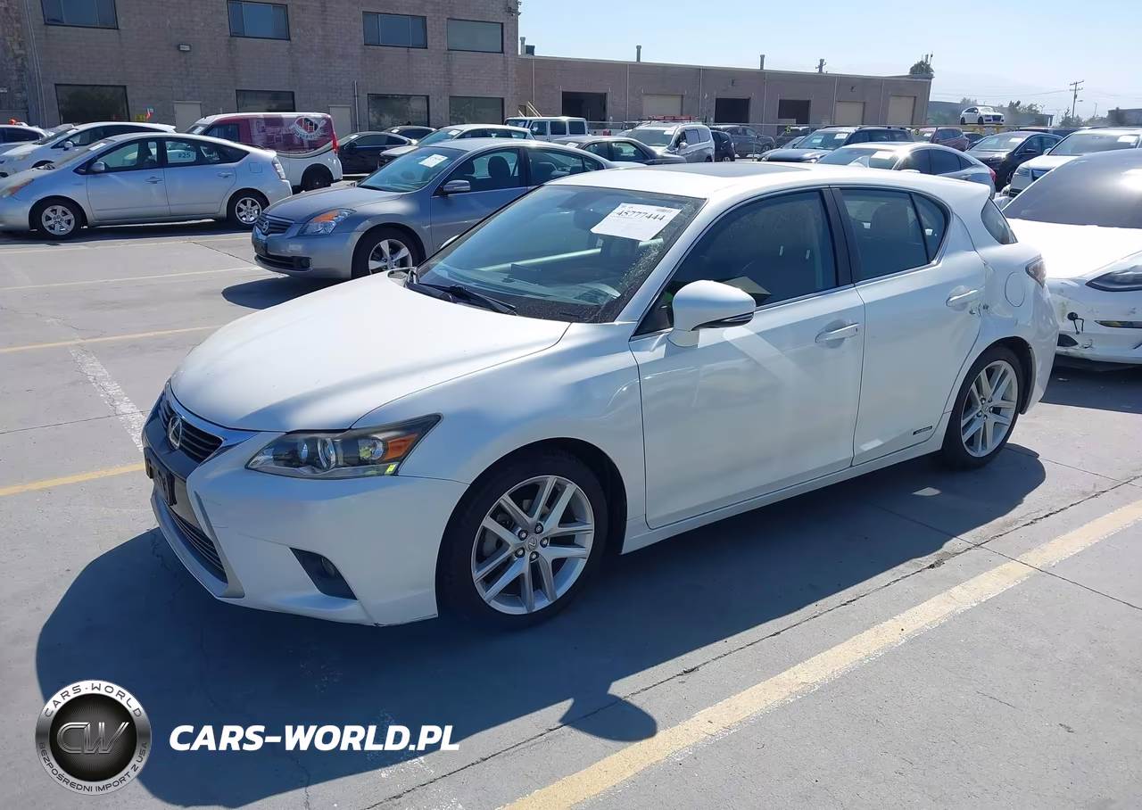 2014 Lexus Ct 200H VIN:JTHKD5BH1E2191970 - 2