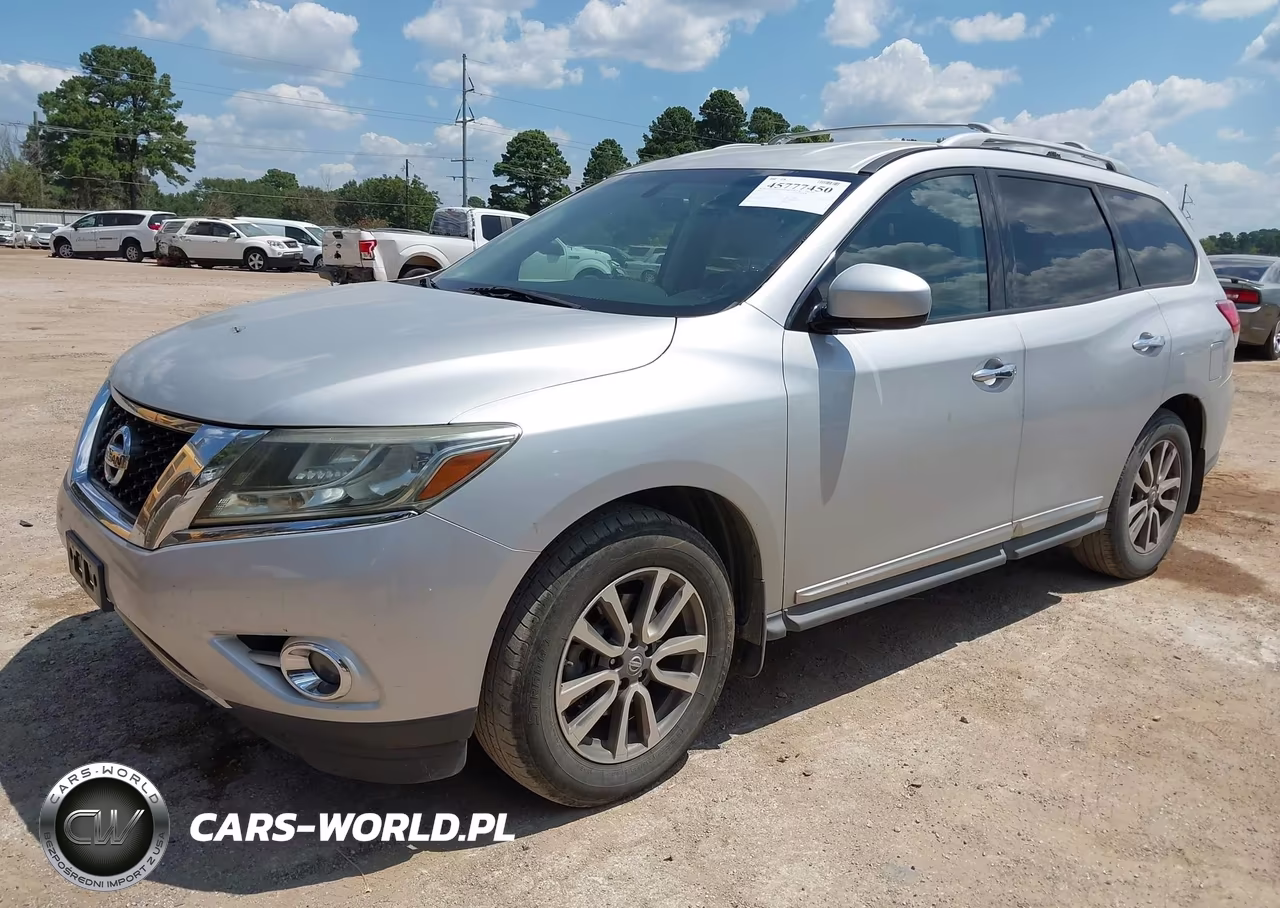 2014 Nissan Pathfinder Sl VIN:5N1AR2MNXEC708592 - 2