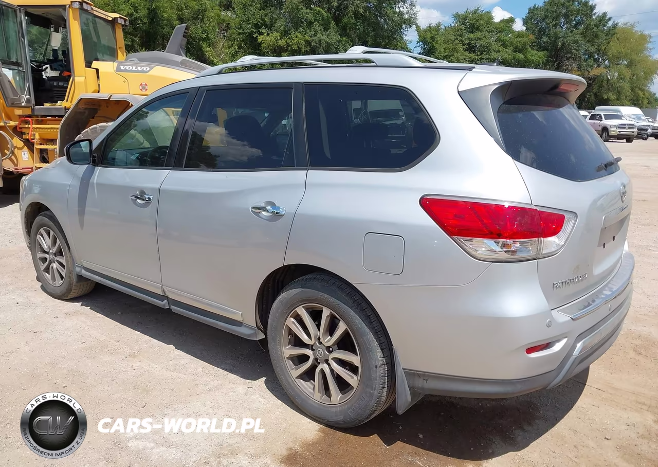 2014 Nissan Pathfinder Sl VIN:5N1AR2MNXEC708592 - 3