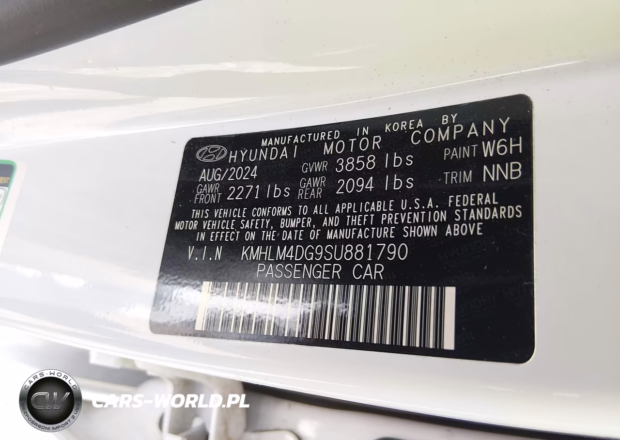 2025 Hyundai Elantra Sel Sport VIN:KMHLM4DG9SU881790 - 9