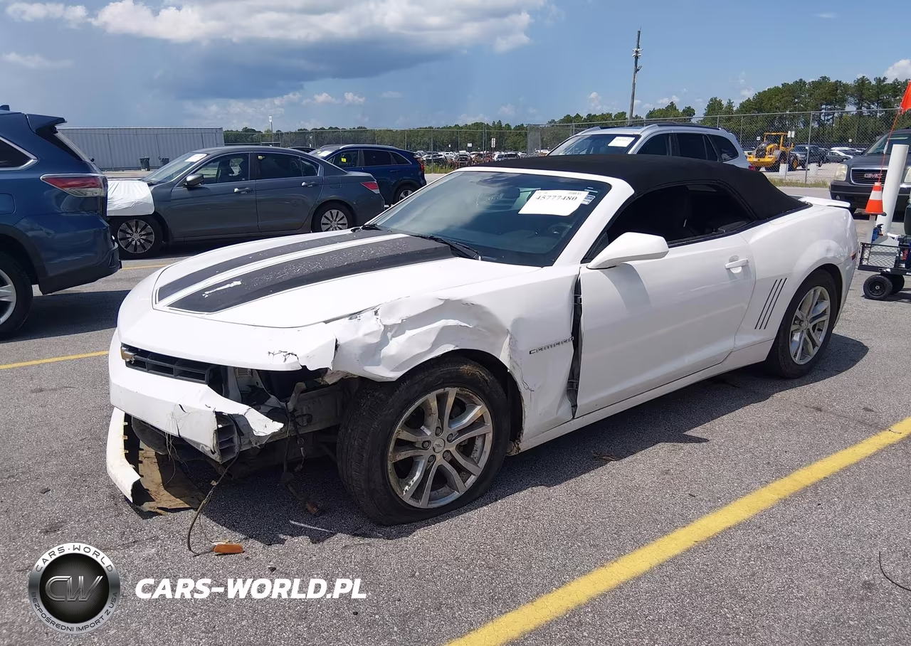 2015 Chevrolet Camaro 1Lt VIN:2G1FD3D30F9280143 - 2