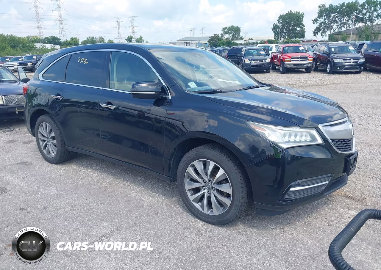 2015 Acura Mdx Technology Package