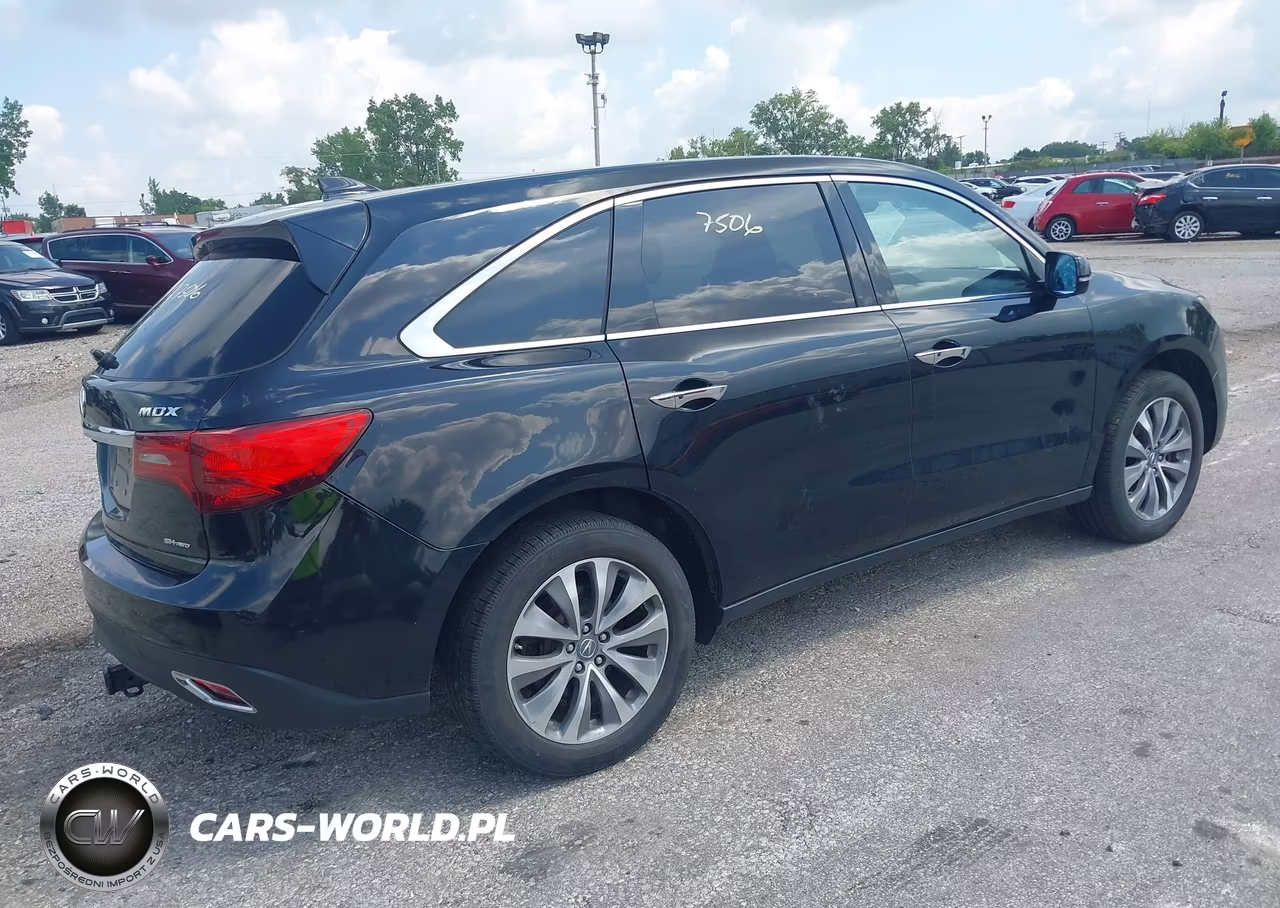 2015 Acura Mdx Technology Package VIN:5FRYD4H46FB018422 - 4