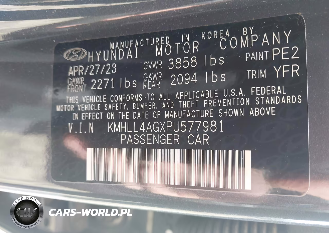 2023 Hyundai Elantra Se VIN:KMHLL4AGXPU577981 - 9