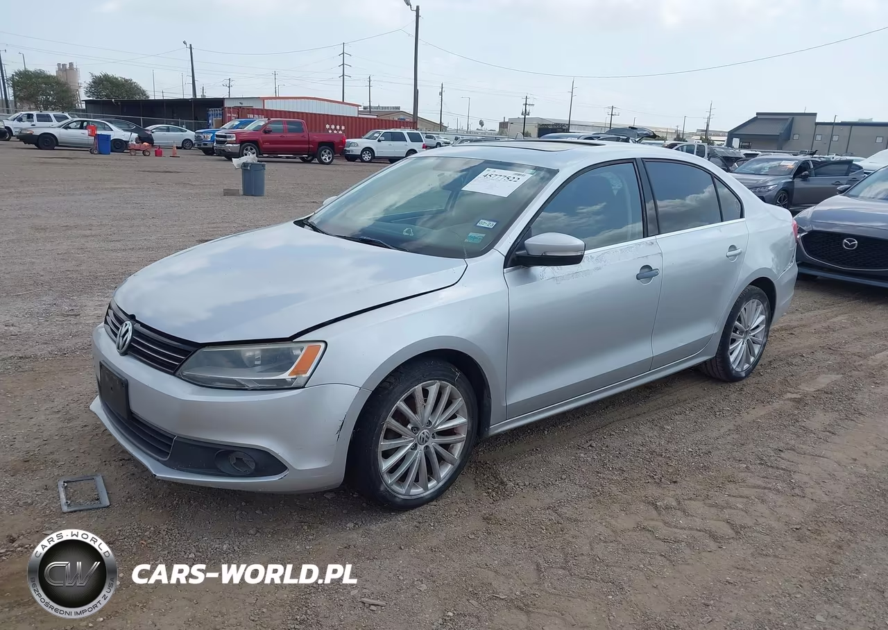 2011 Volkswagen Jetta 2.5L Sel VIN:3VWLX7AJ6BM333857 - 2