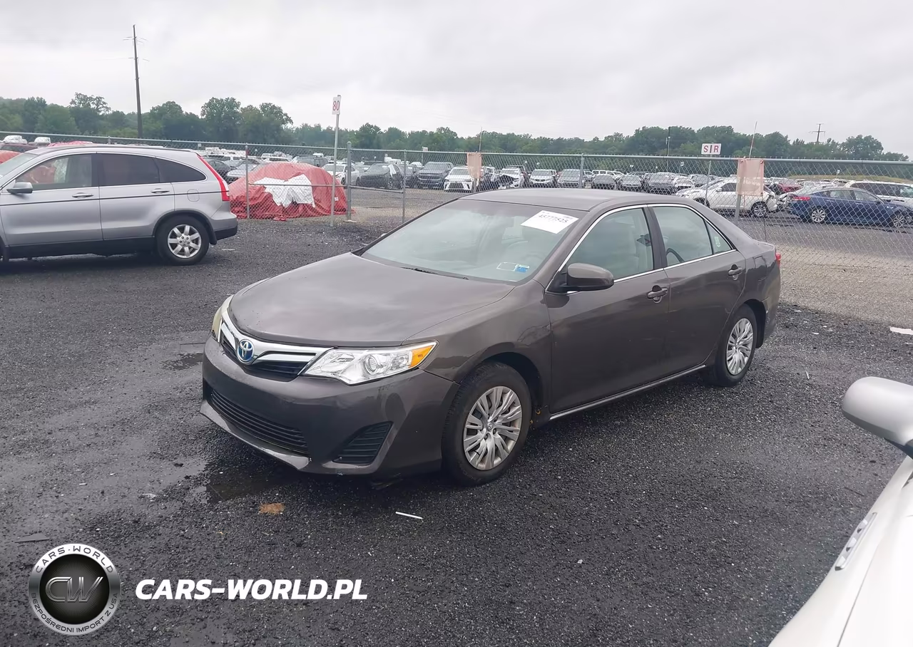 2013 Toyota Camry Hybrid Le VIN:4T1BD1FKXDU085452 - 2