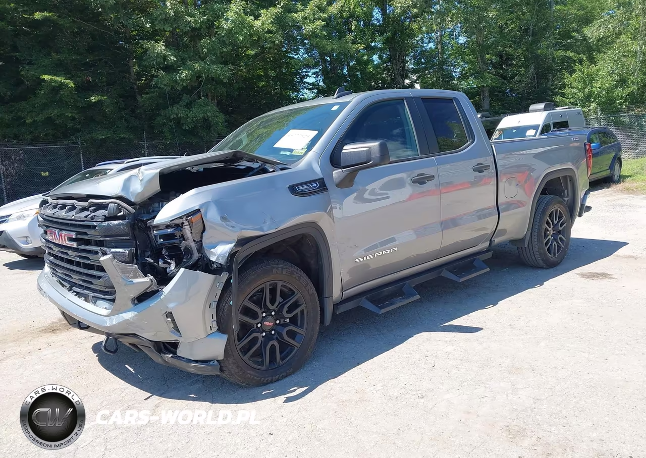 2023 GMC Sierra 1500 4Wd Standard Box Pro VIN:1GTRUAED4PZ310221 - 2