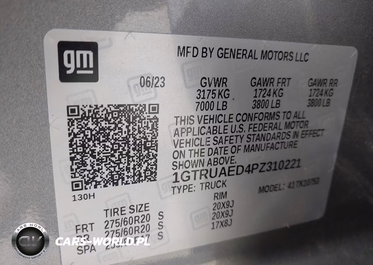 2023 GMC Sierra 1500 4Wd Standard Box Pro VIN:1GTRUAED4PZ310221 - 9