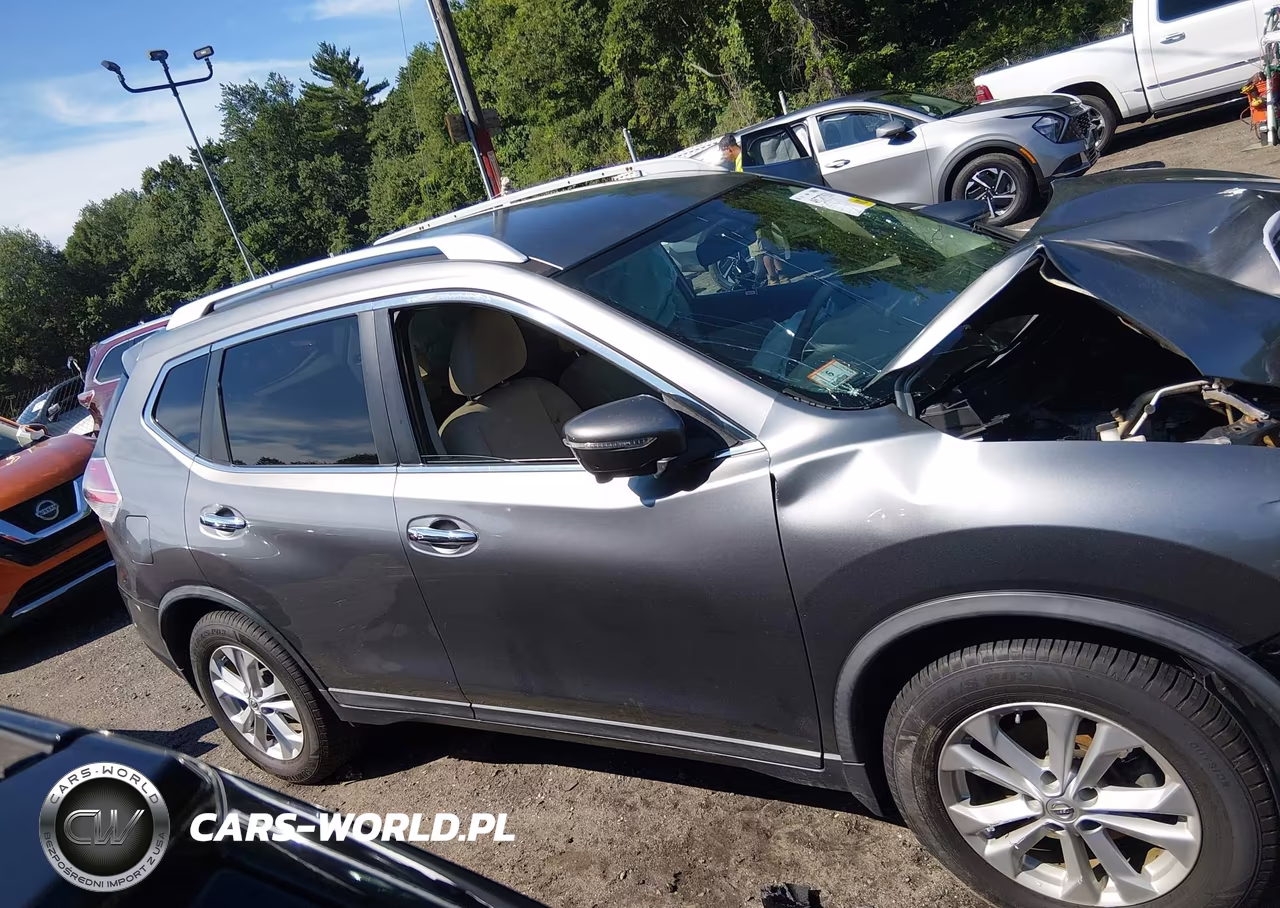 2015 Nissan Rogue Sv VIN:KNMAT2MT8FP580044 - 14