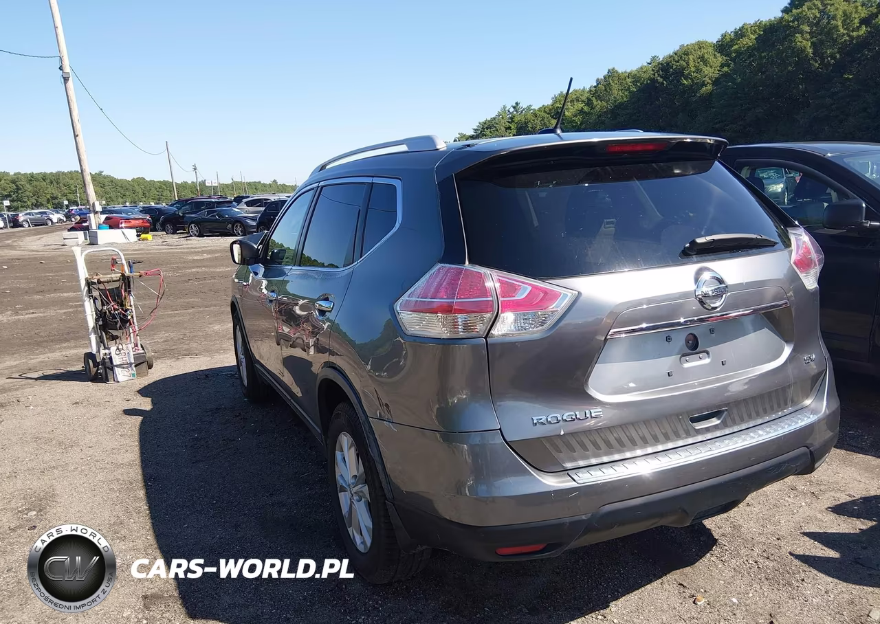 2015 Nissan Rogue Sv VIN:KNMAT2MT8FP580044 - 3