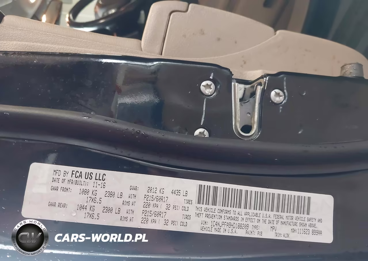 2017 Jeep Patriot High Altitude VIN:1C4NJPFA9HD188209 - 9
