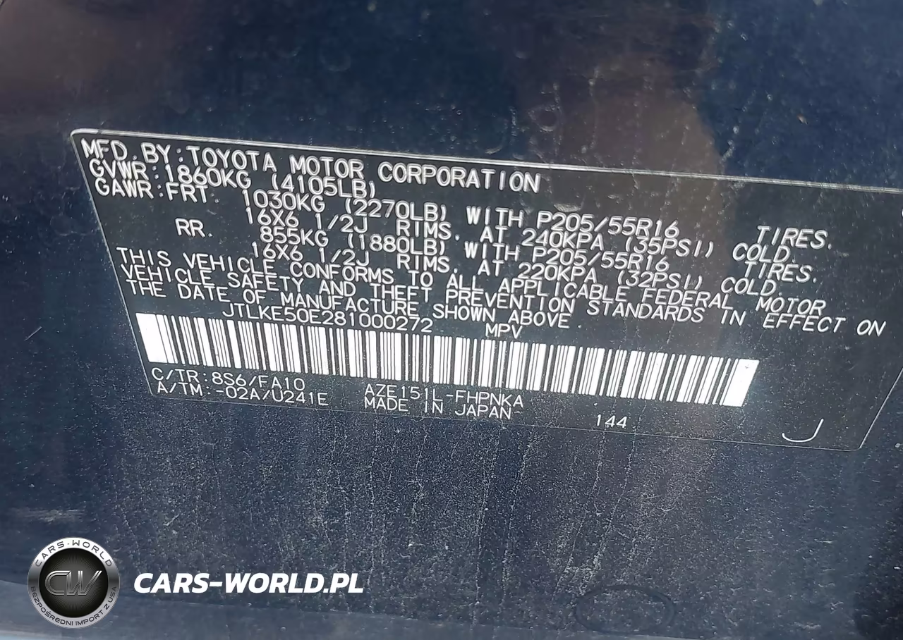 2008 Scion Xb VIN:JTLKE50E281000272 - 9