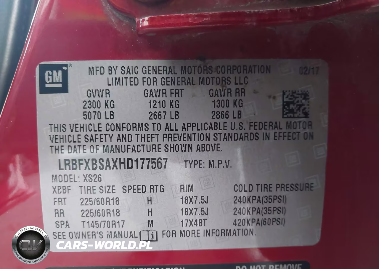 2017 Buick Envision Essence VIN:LRBFXBSAXHD177567 - 9