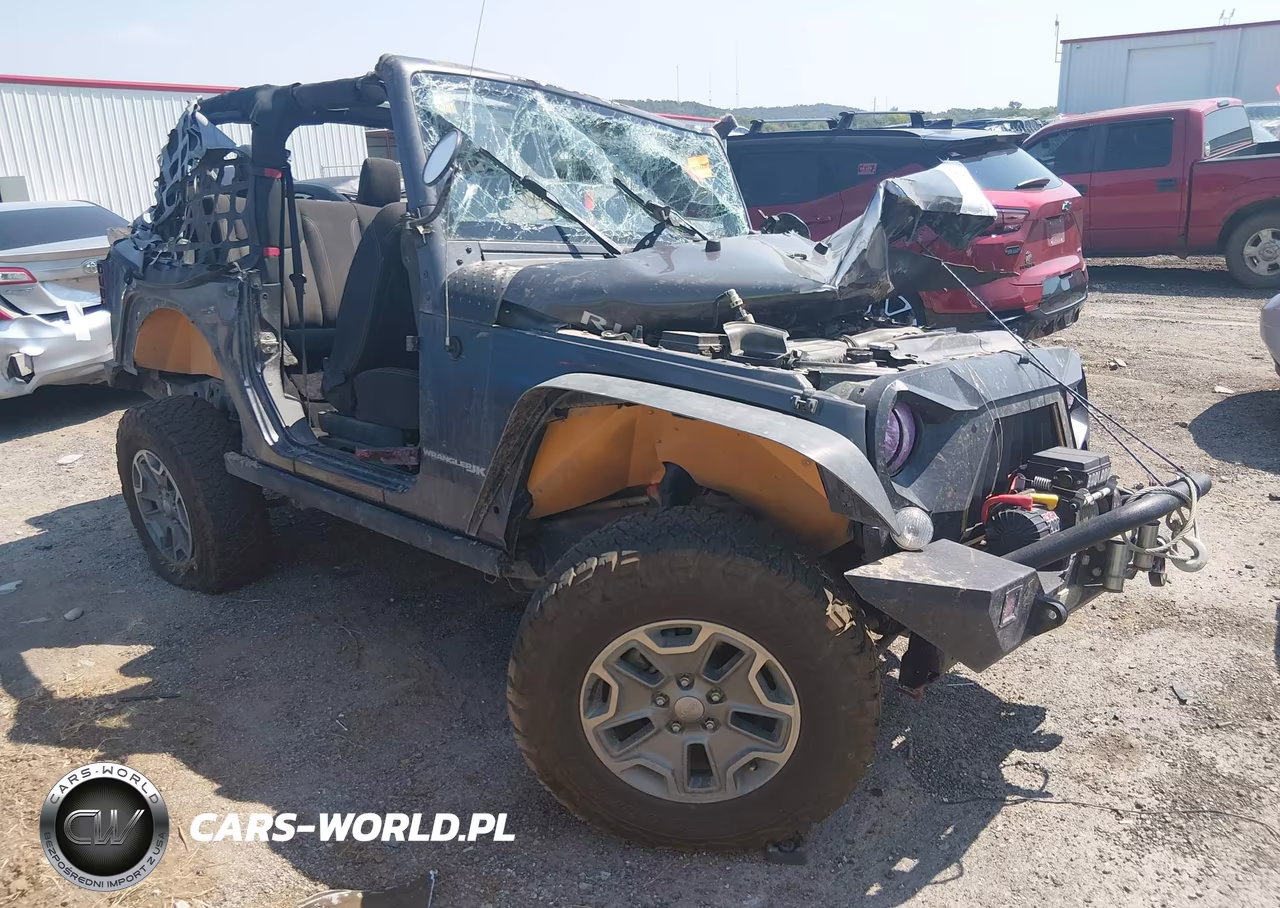 2018 Jeep Wrangler Jk Rubicon 4X4 VIN:1C4BJWCG7JL823798 - 1