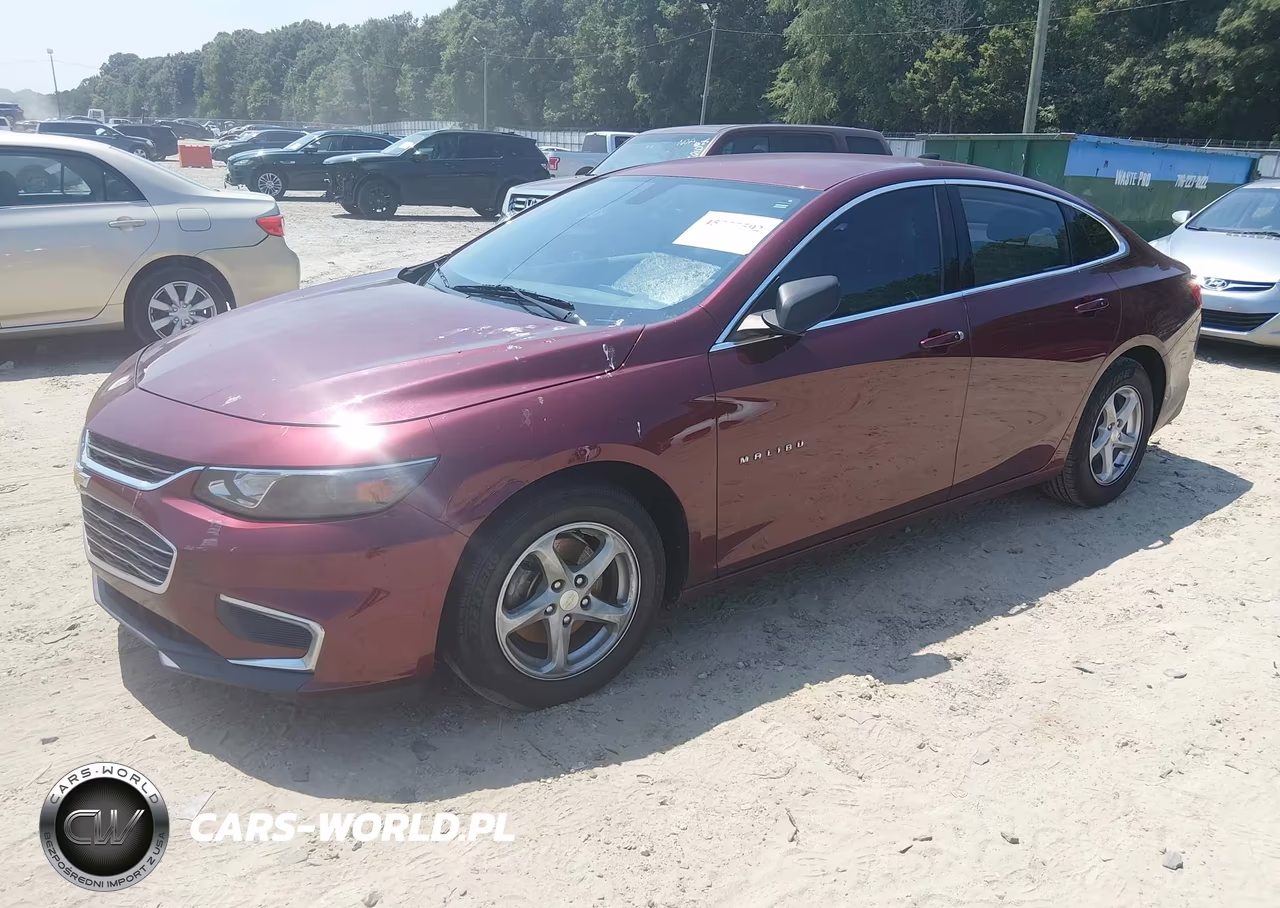 2016 Chevrolet Malibu Ls VIN:1G1ZB5ST5GF328486 - 2
