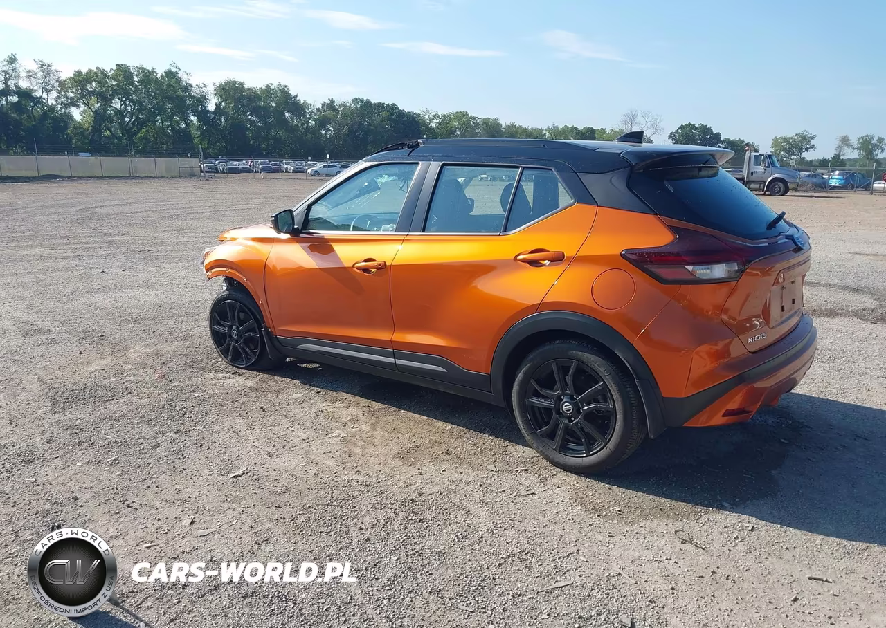 2021 Nissan Kicks Sr Xtronic Cvt VIN:3N1CP5DV1ML528413 - 3
