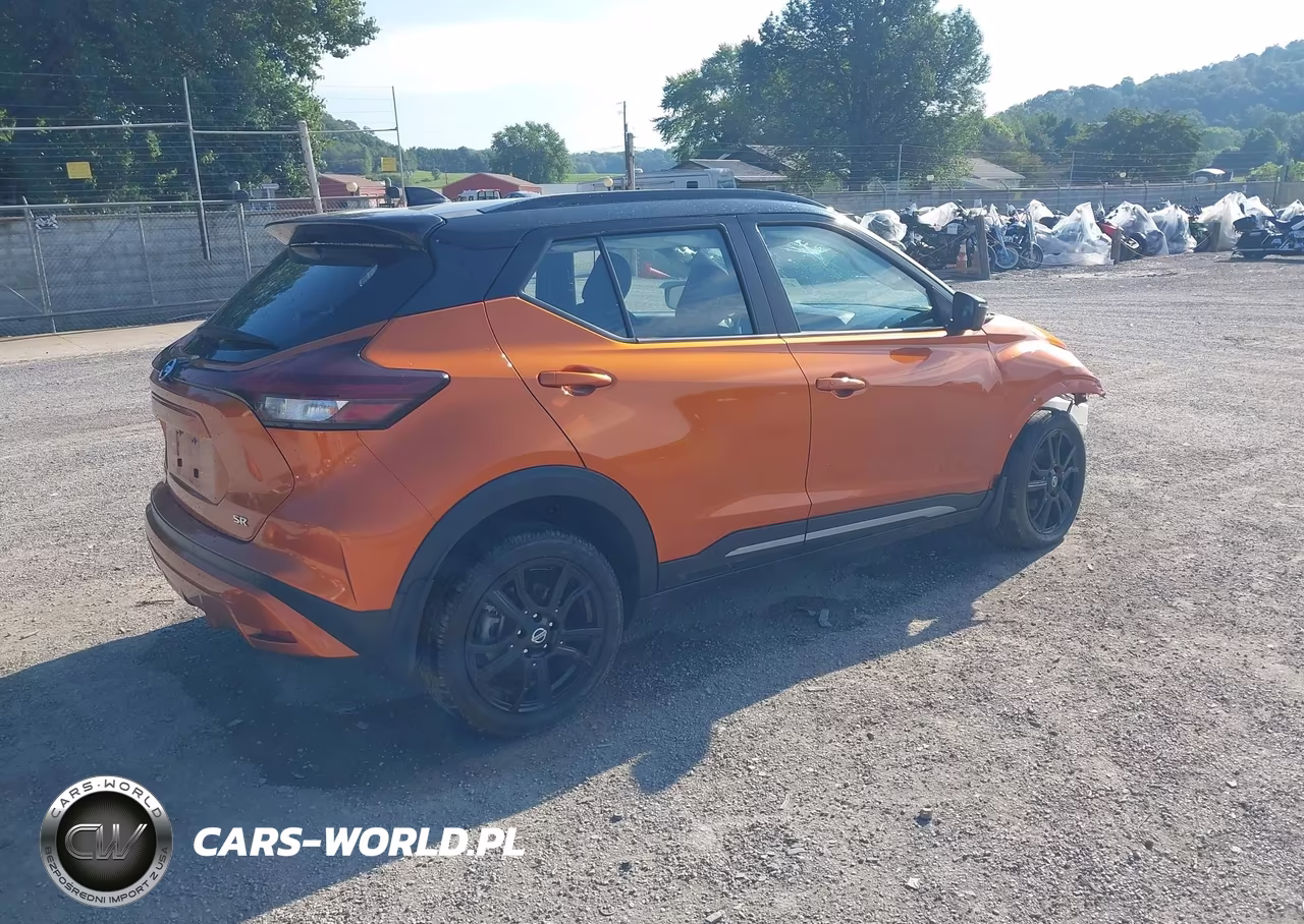 2021 Nissan Kicks Sr Xtronic Cvt VIN:3N1CP5DV1ML528413 - 4