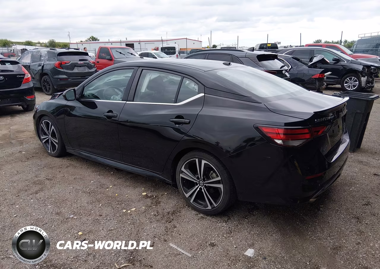 2020 Nissan Sentra Sr Xtronic Cvt VIN:3N1AB8DV2LY306231 - 3