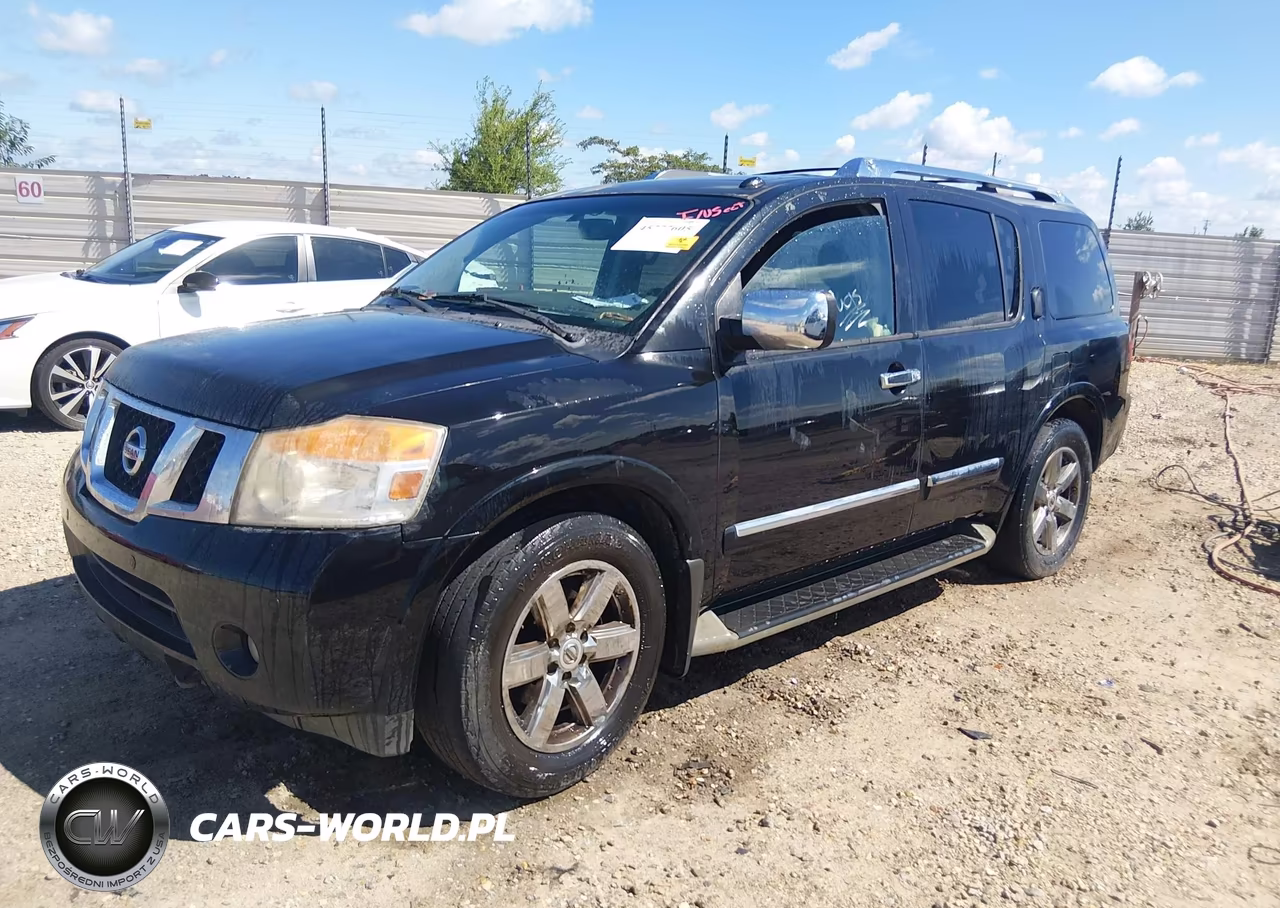 2012 Nissan Armada Platinum VIN:5N1BA0NF2CN621228 - 2