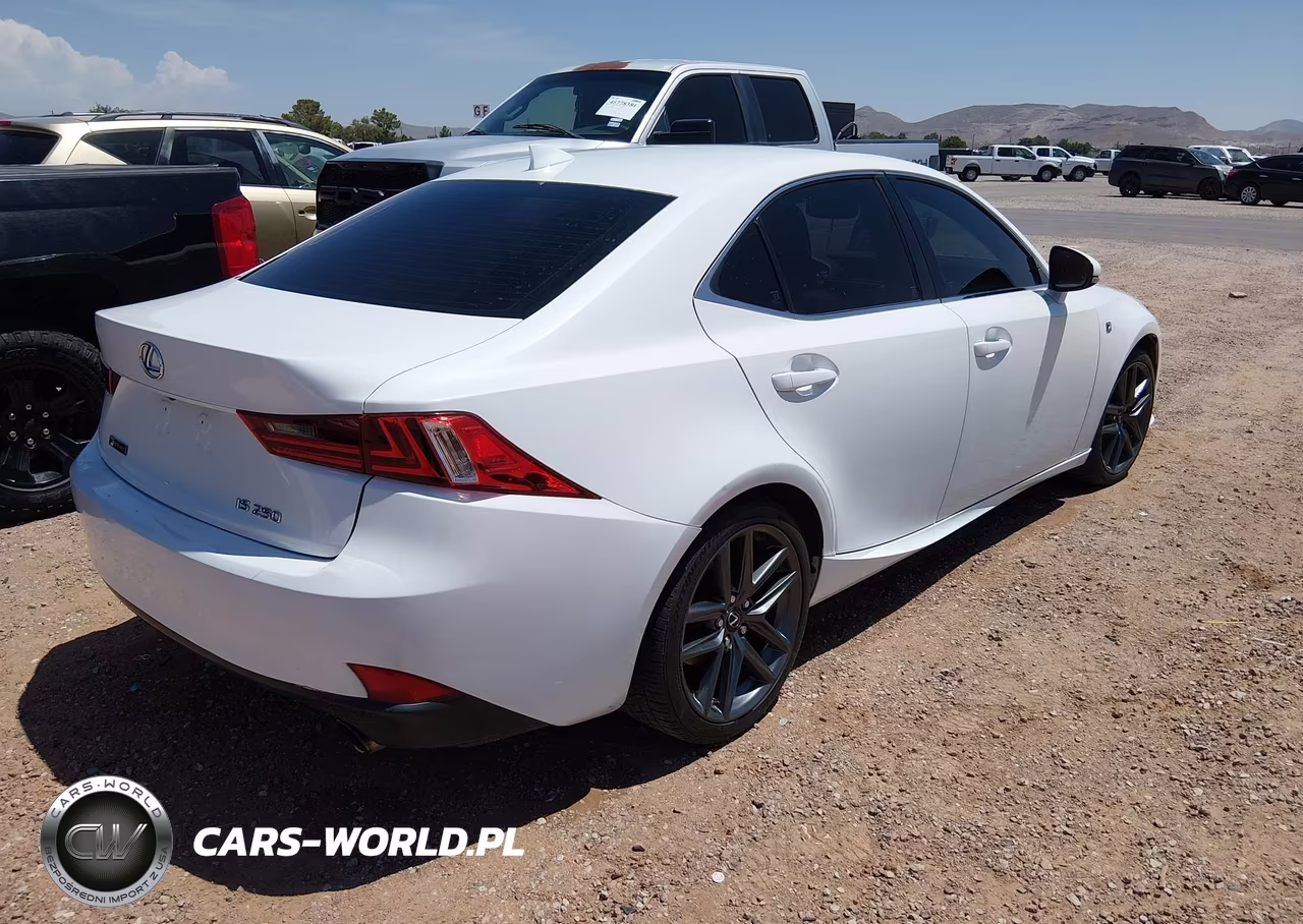 2015 Lexus Is 250 VIN:JTHBF1D21F5077320 - 4