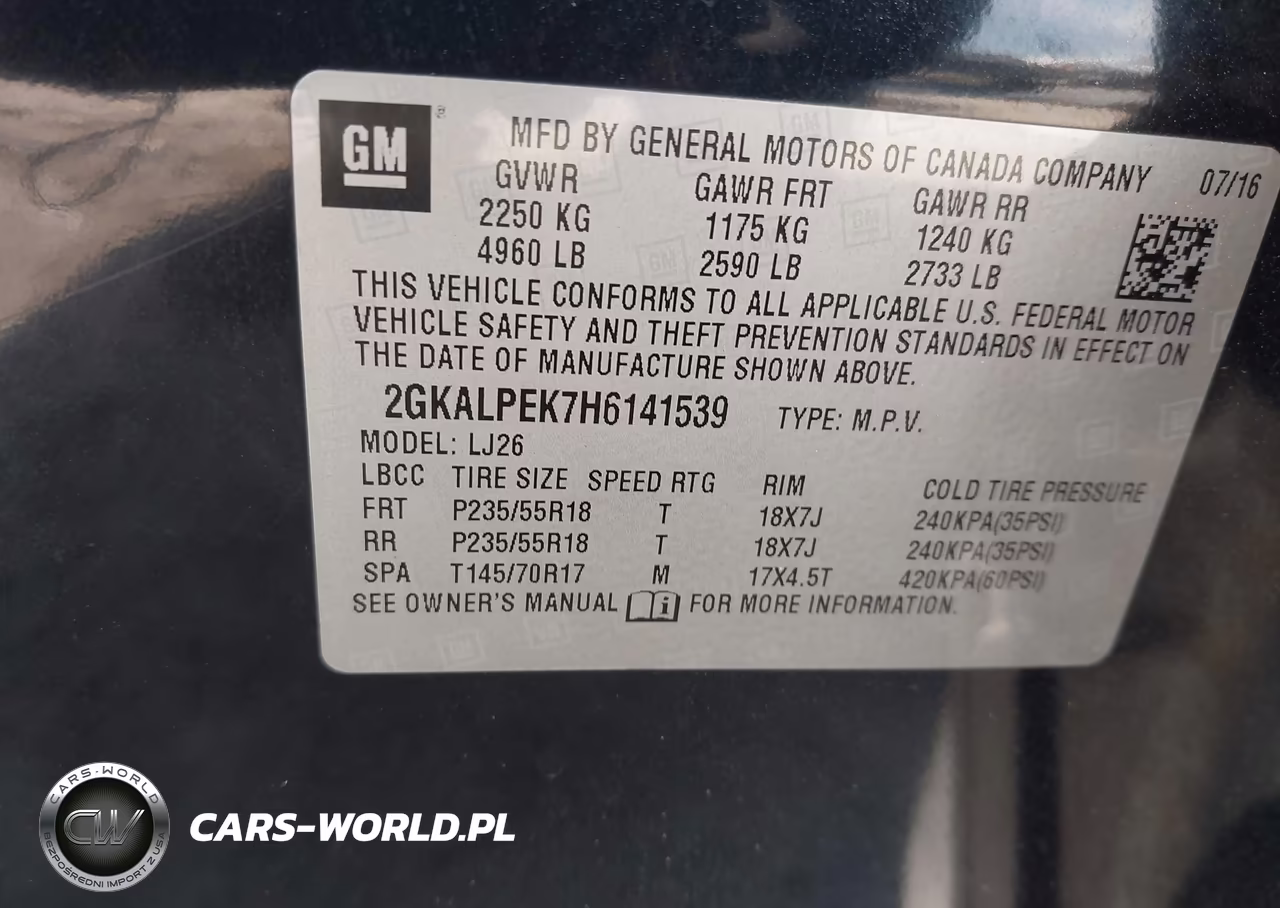 2017 GMC Terrain Slt VIN:2GKALPEK7H6141539 - 9