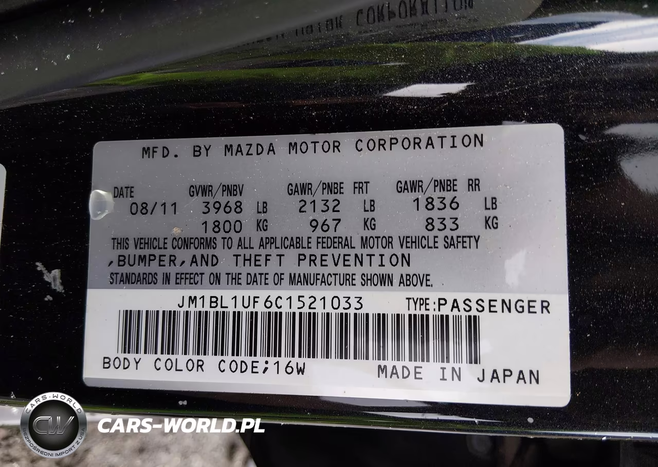 2012 Mazda Mazda3 I Sport VIN:JM1BL1UF6C1521033 - 9