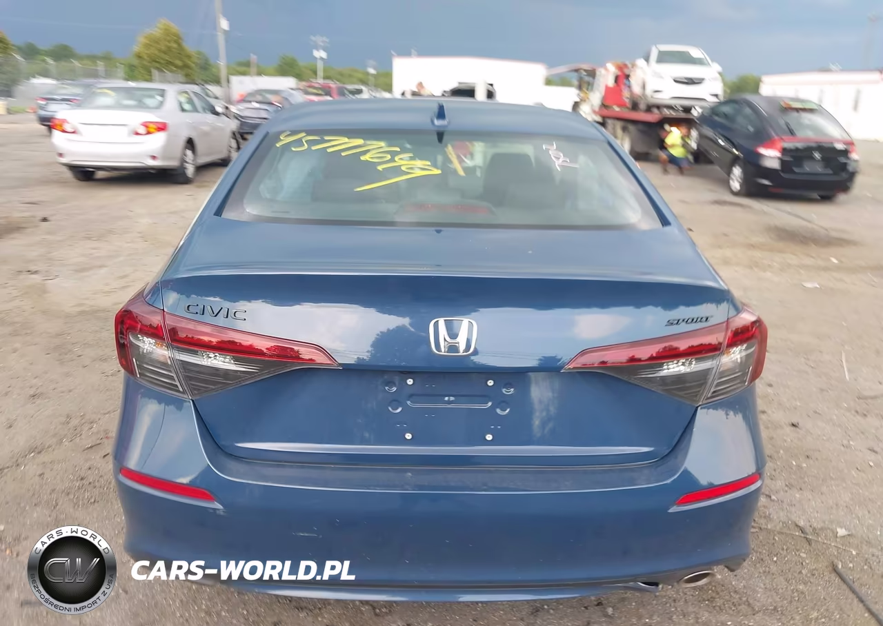 2026 Honda Civic Sport VIN:2HGFE2F57TH596980 - 16