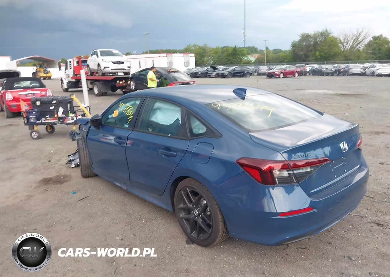 2026 Honda Civic Sport VIN:2HGFE2F57TH596980 - 3