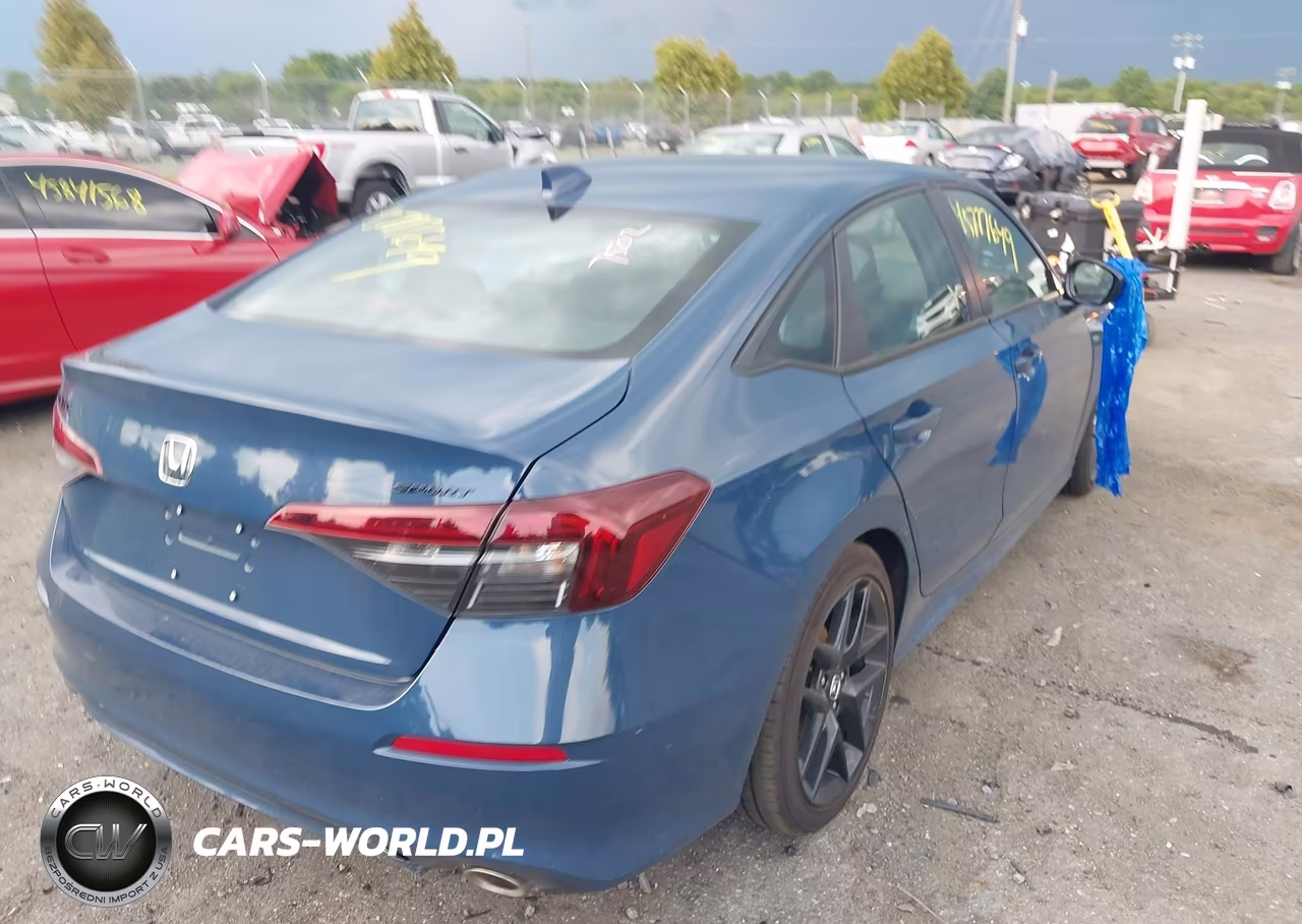 2026 Honda Civic Sport VIN:2HGFE2F57TH596980 - 4