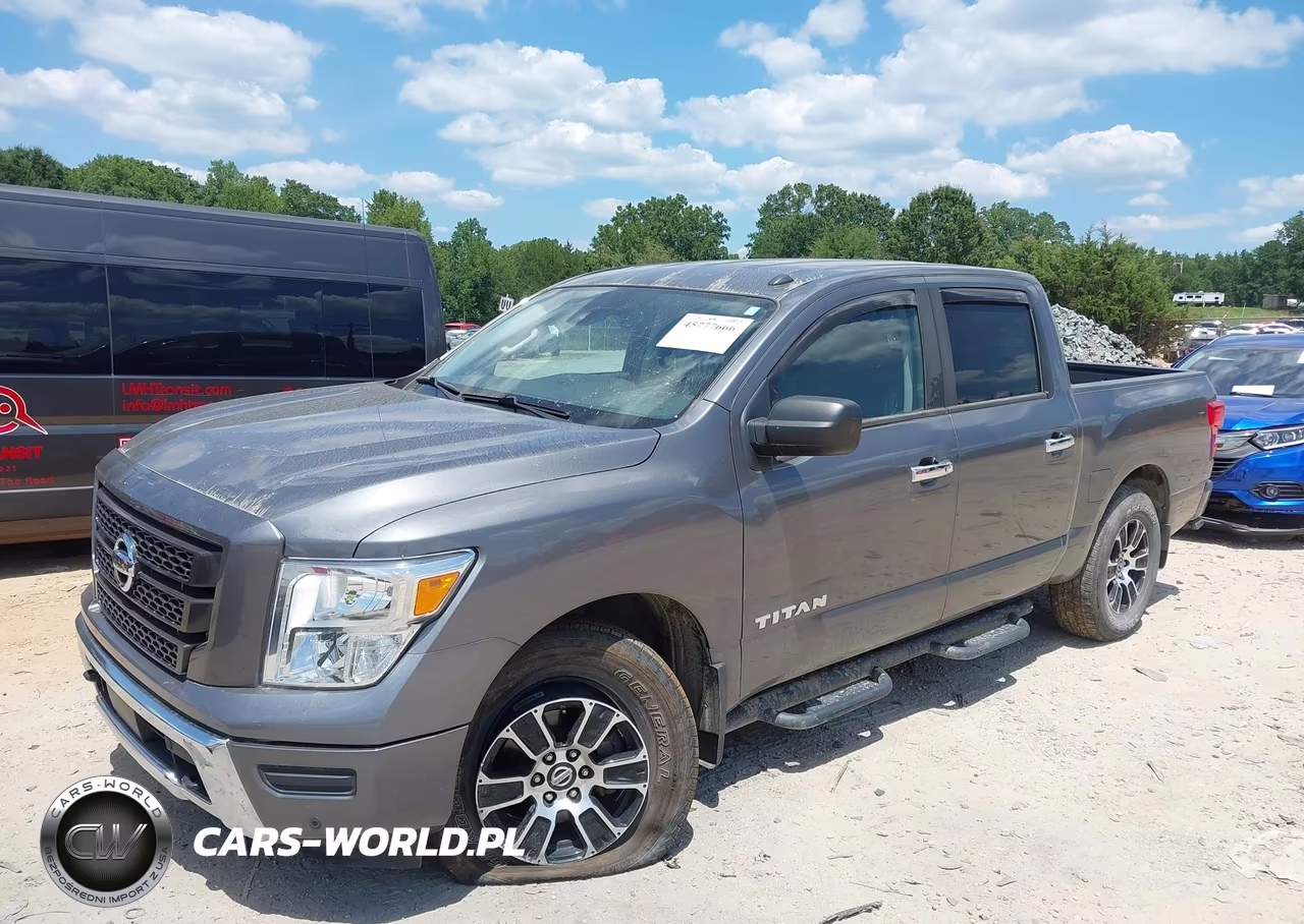 2021 Nissan Titan Sv 4X4 VIN:1N6AA1ED6MN529333 - 2