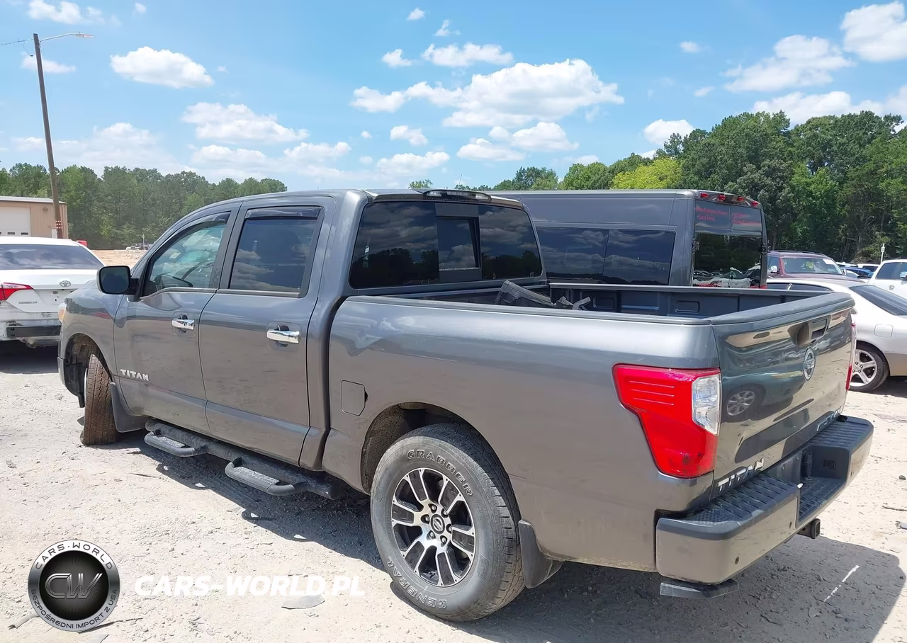 2021 Nissan Titan Sv 4X4 VIN:1N6AA1ED6MN529333 - 3