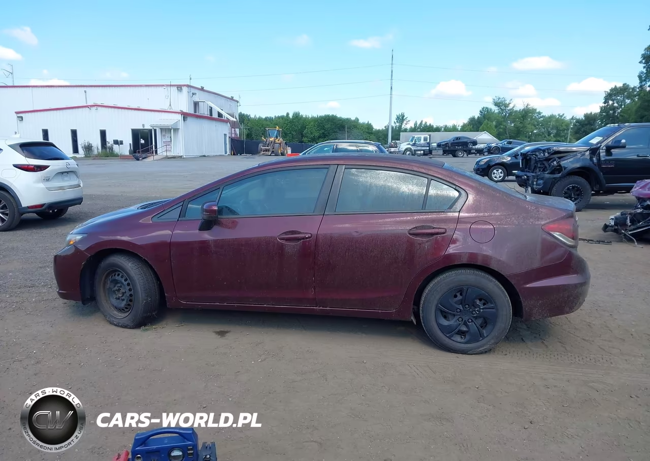 2015 Honda Civic Lx VIN:19XFB2F58FE277921 - 14