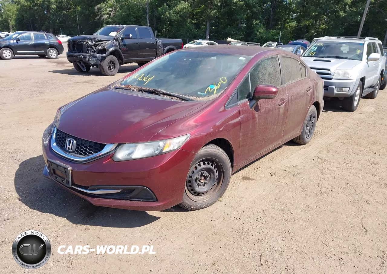 2015 Honda Civic Lx VIN:19XFB2F58FE277921 - 2