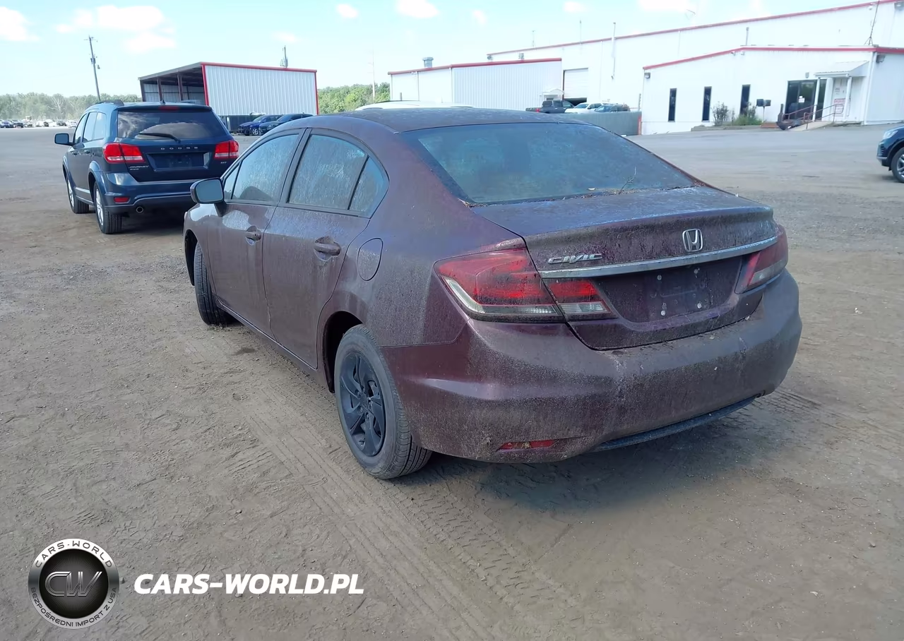 2015 Honda Civic Lx VIN:19XFB2F58FE277921 - 3