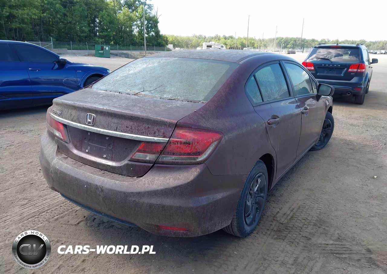 2015 Honda Civic Lx VIN:19XFB2F58FE277921 - 4