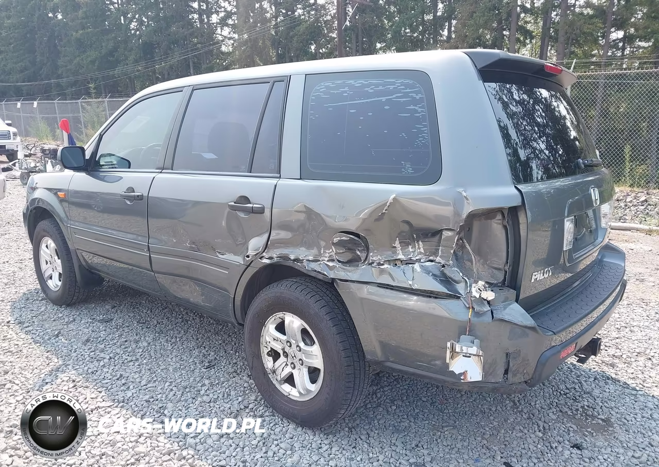 2007 Honda Pilot Lx VIN:5FNYF18167B032838 - 3