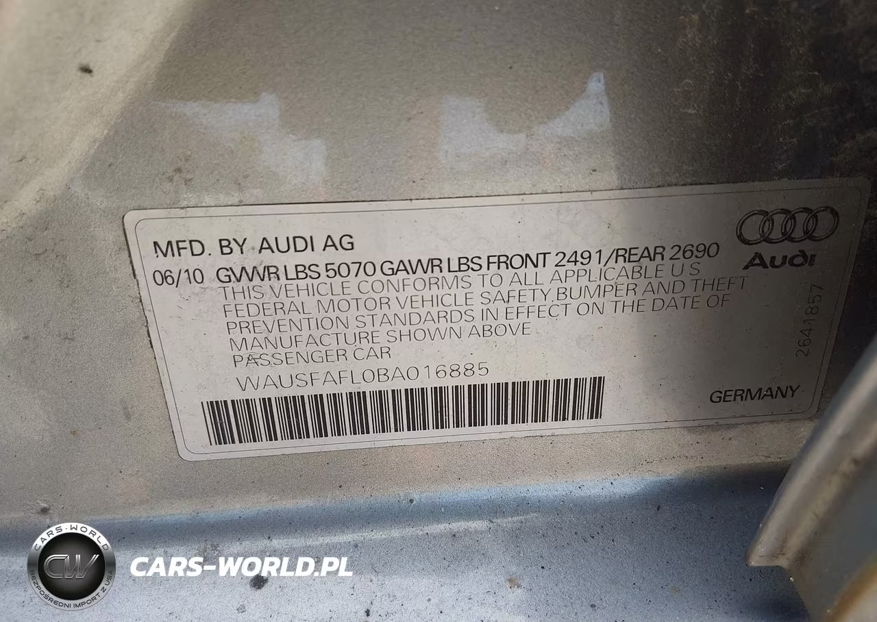 2011 Audi A4 2.0T Premium VIN:WAUSFAFL0BA016885 - 9