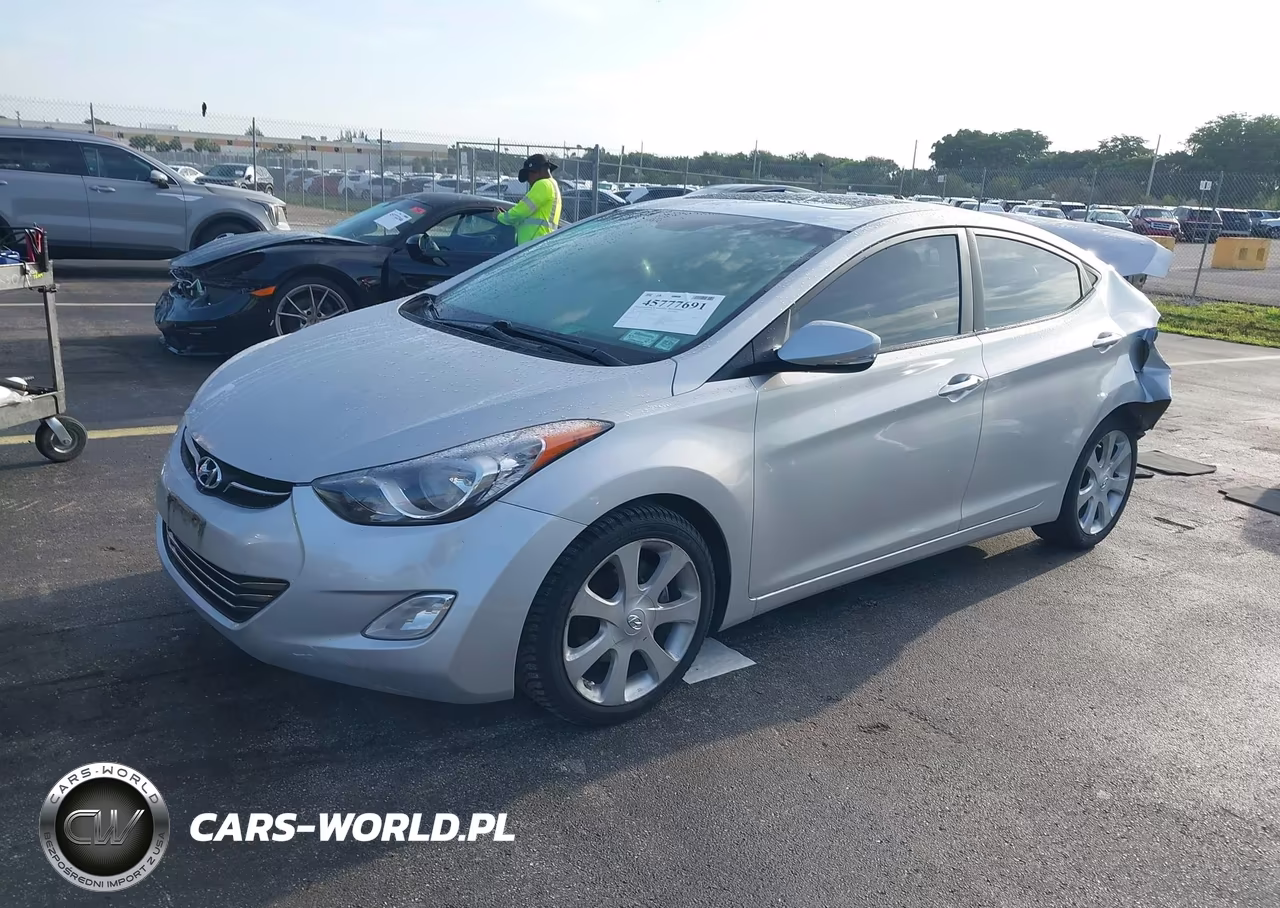 2012 Hyundai Elantra Limited (Ulsan Plant) VIN:KMHDH4AE7CU301448 - 2