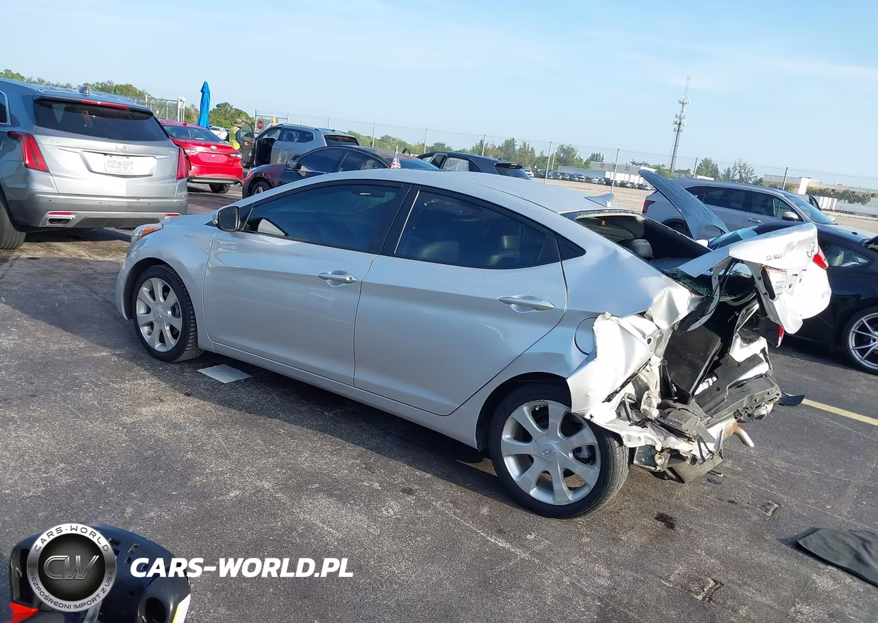 2012 Hyundai Elantra Limited (Ulsan Plant) VIN:KMHDH4AE7CU301448 - 3