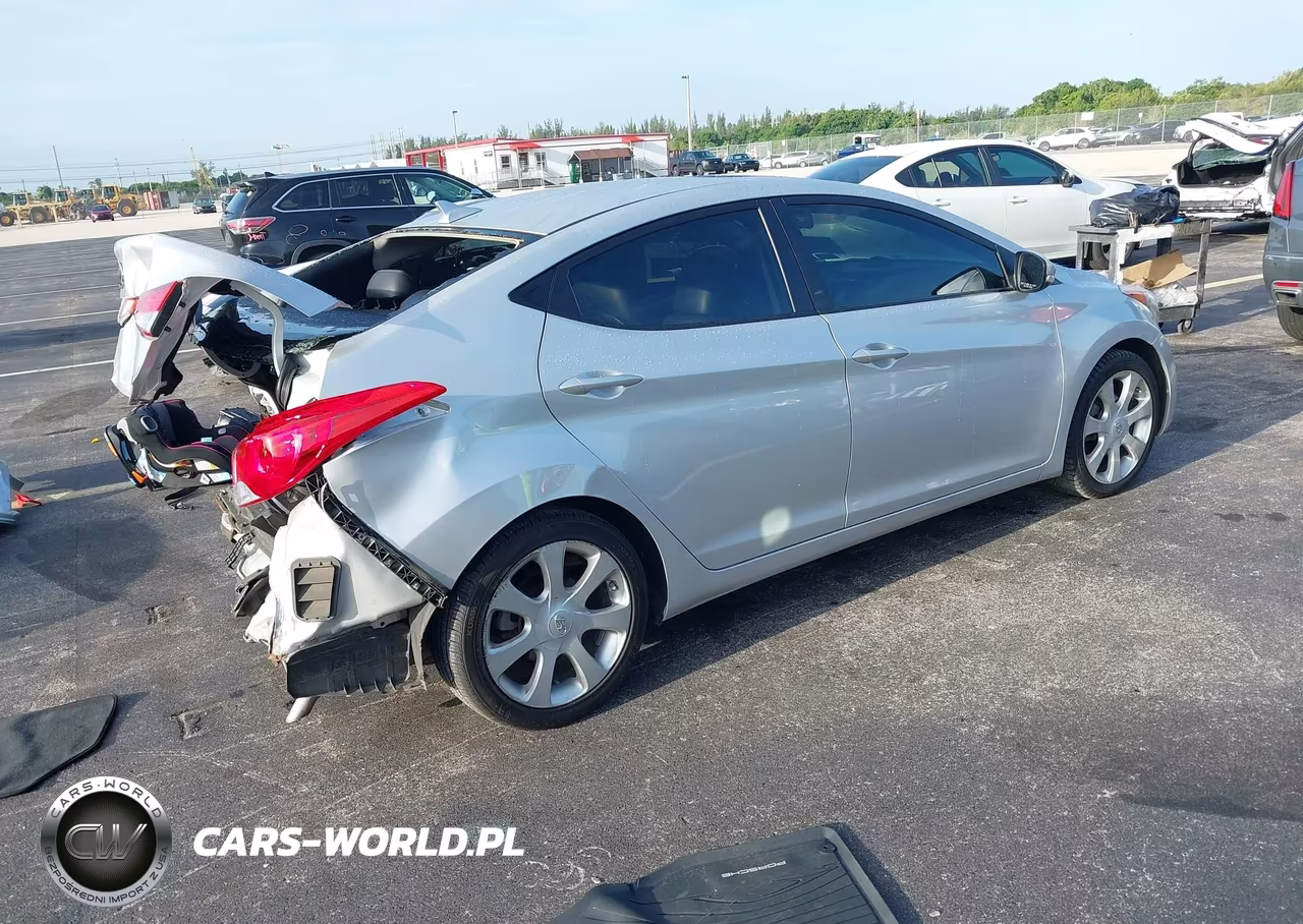 2012 Hyundai Elantra Limited (Ulsan Plant) VIN:KMHDH4AE7CU301448 - 4