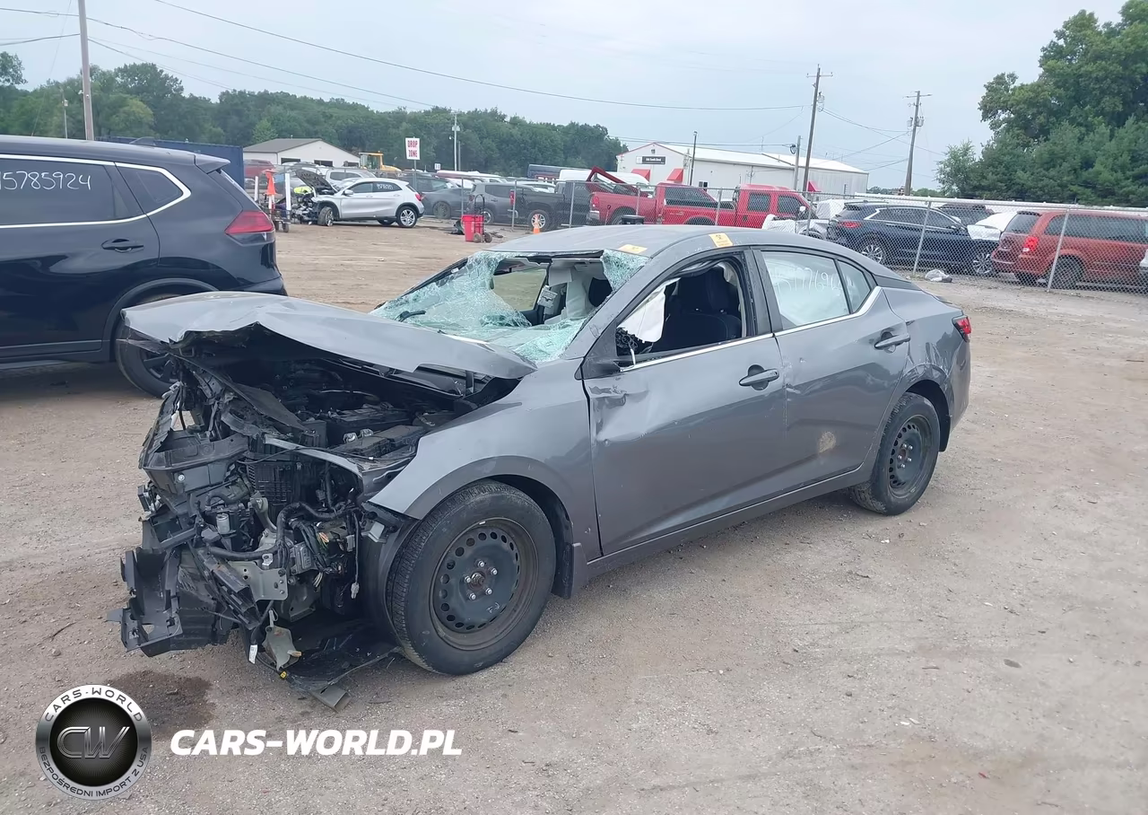 2020 Nissan Sentra S Xtronic Cvt VIN:3N1AB8BVXLY304469 - 2