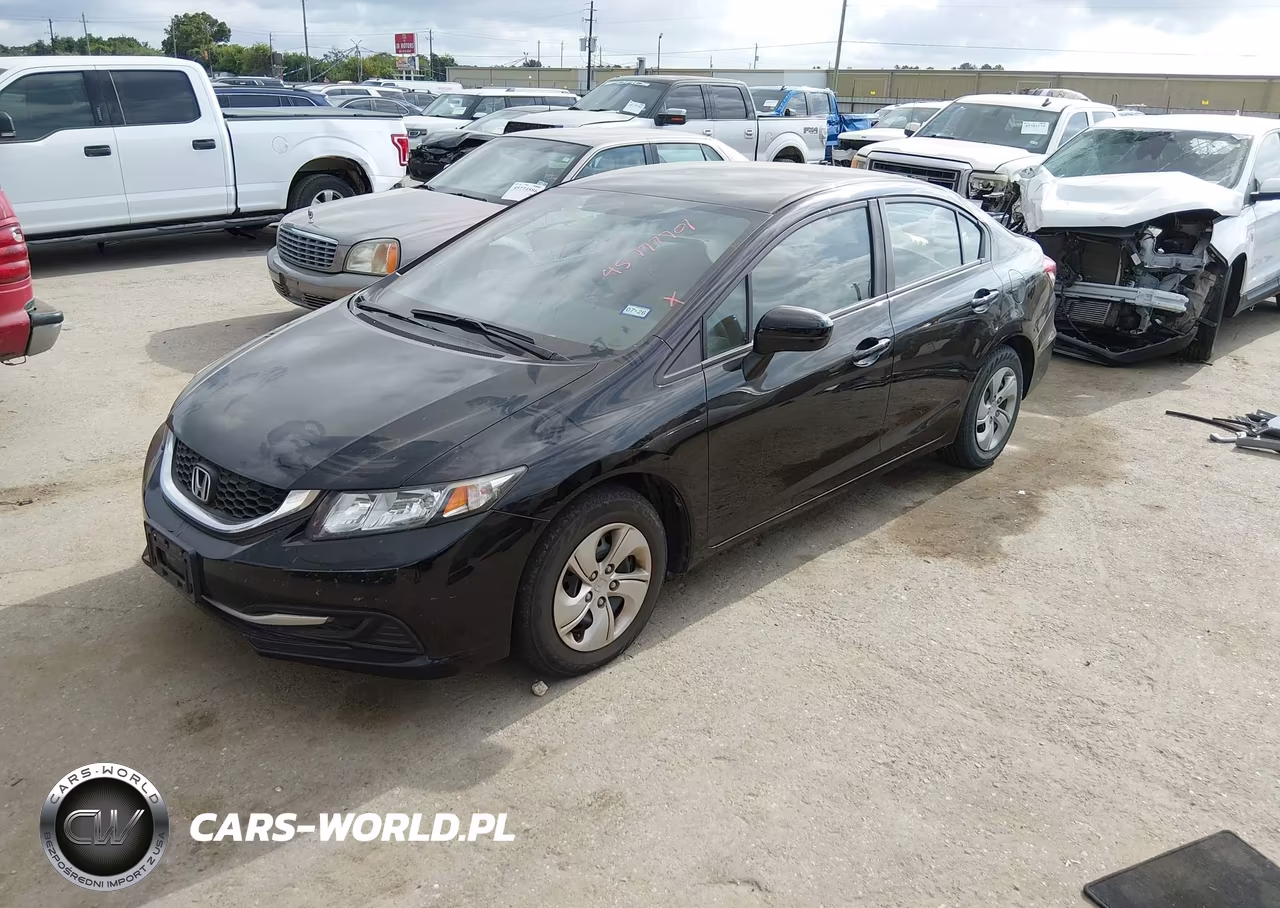 2015 Honda Civic Lx VIN:19XFB2F5XFE059947 - 2