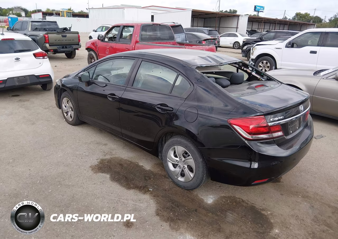 2015 Honda Civic Lx VIN:19XFB2F5XFE059947 - 3